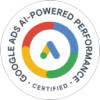 google ads AI powered preformance certified - webtinger llc
